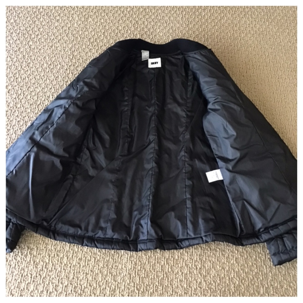 🆕DKNY Black Puffer Jacket.  NWOT. - Picture 6 of 7